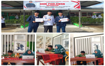 Siswa MTs Negeri 1 Sintang Raih Predikat Semifinalis Nasional pada Kompetisi Gusi Bersi 4.0