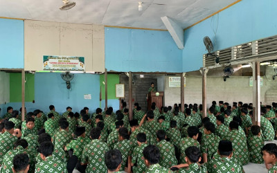 Siswa MTs Negeri 1 Sintang Laksanakan Kuliah dan Remotivasi Amaliah Ramadan