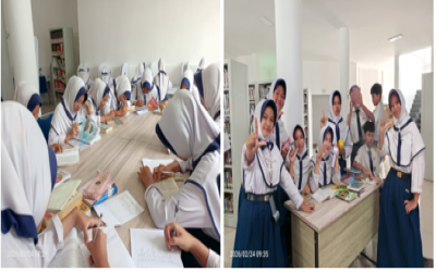 887 SISWA MTS NEGERI 1 SINTANG, IKUTI PELITA