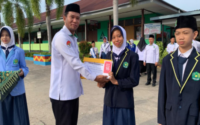 Murid MTsN 1 Sintang Raih Juara 3 Lomba Progresif Alef Education 2026